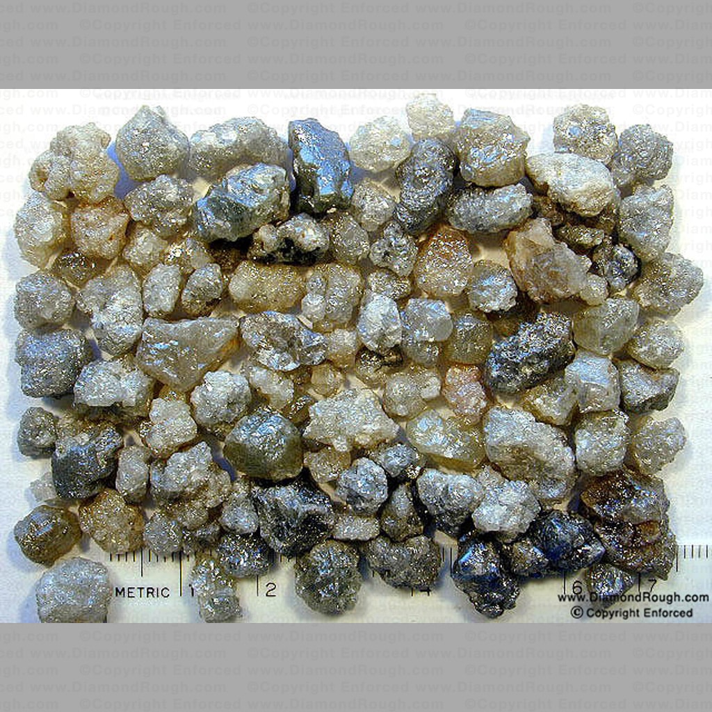 Congo Diamonds - Rough Diamond Parcel - Large Sizes (R2-04