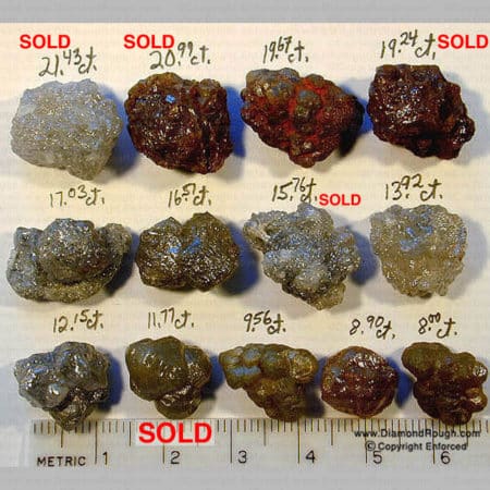Mixed Crystal Types – 8.00 – 21.43 ct. (R4-04)