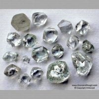 Natural Rough Diamond Parcel (Dodecahedral Crystals)