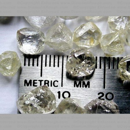 Natural Rough Diamond Parcel (Mixed Crystal Types)