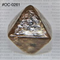 Natural Octahedral Rough Diamond Crystal For Sale