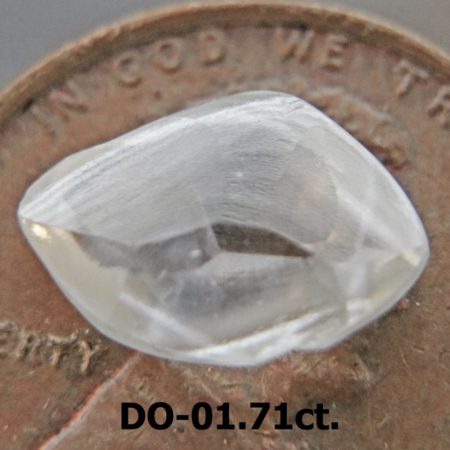 Natural Dodecahedral Rough Diamond Crystal For Sale