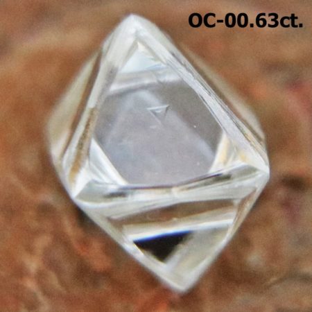Natural Dodecahedral Rough Diamond Crystal For Sale